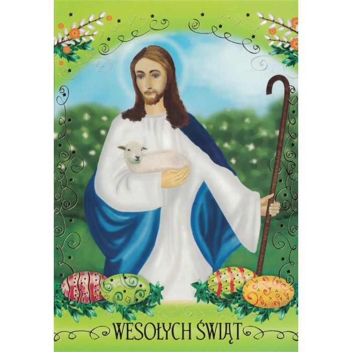Velikonoční přání s obálkou
