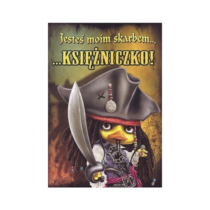 Karnet okolicznościowy Funny Duck z kopertą 22 x 15 CM - SUPER PROMOCJA