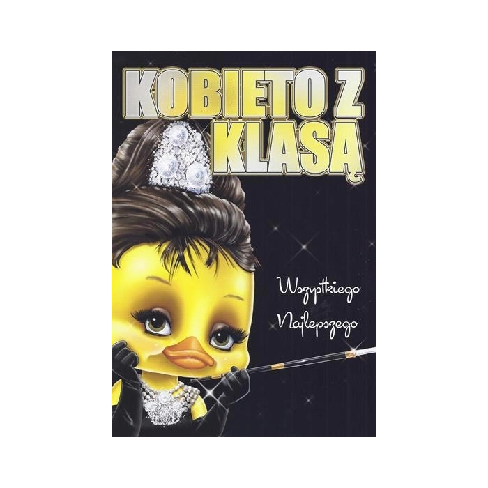 Karnet okolicznościowy Funny Duck z kopertą 22 x 15 CM - SUPER PROMOCJA