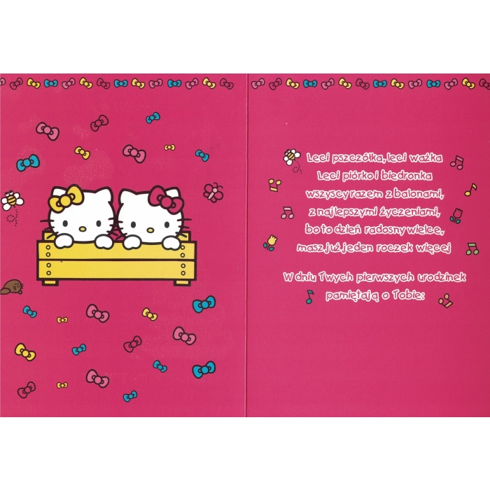 Karnet Hello Kitty z kopertą 22 x 15 cm - SUPER PROMOCJA!!!