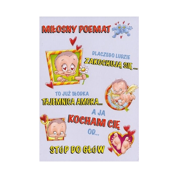 Karnet okolicznościowy z kopertą