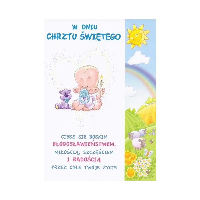 Karnet okolicznościowy z kopertą