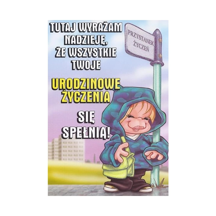 Karnet okolicznościowy z kopertą 22 X 15 - SUPER PROMOCJA