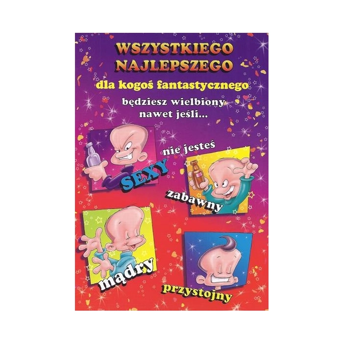 Karnet okolicznościowy z kopertą 22 X 15 - SUPER PROMOCJA