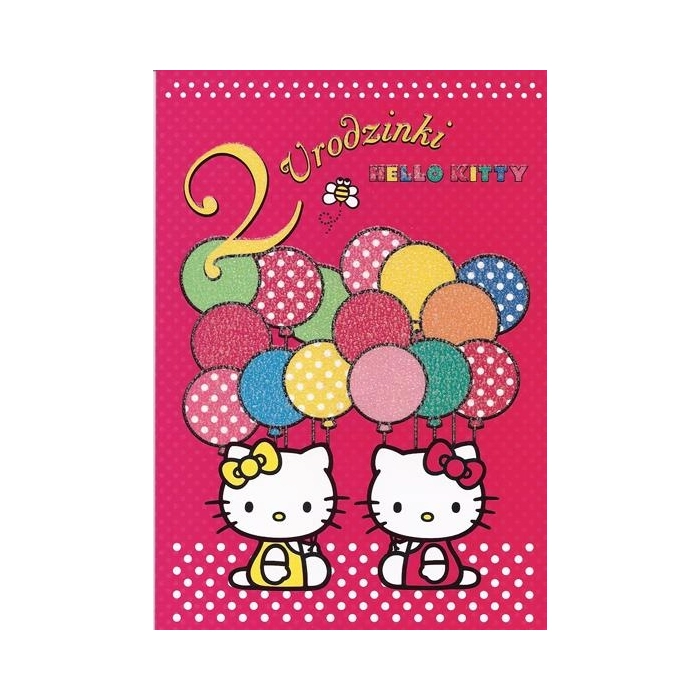 Karnet Hello Kitty z kopertą 22 x 15 cm - SUPER PROMOCJA!!!