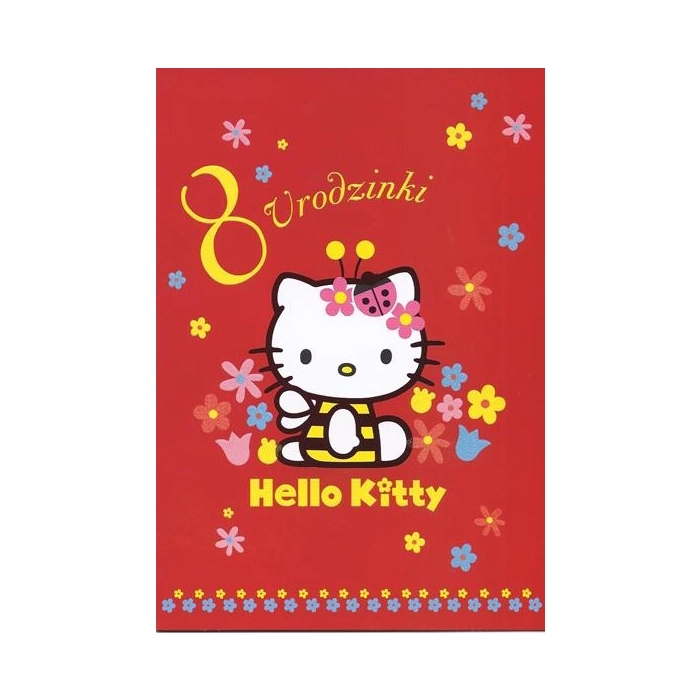 Karnet Hello Kitty z kopertą 22 x 15 cm