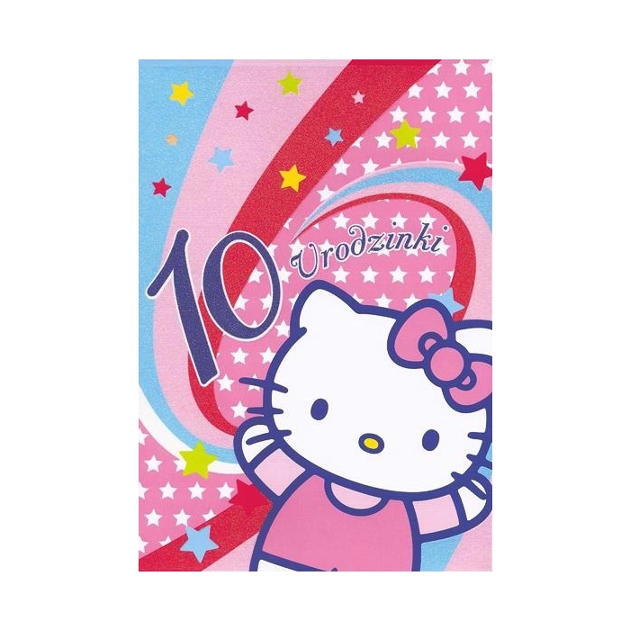 Karnet Hello Kitty z kopertą