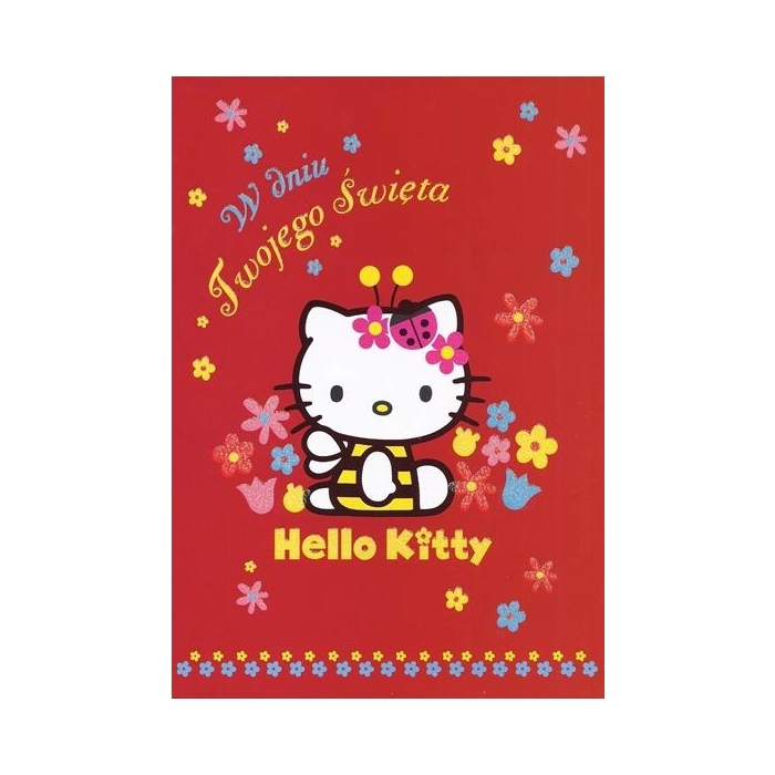 Karnet Hello Kitty z kopertą 22 x 15 SUPER PROMOCJA!!!