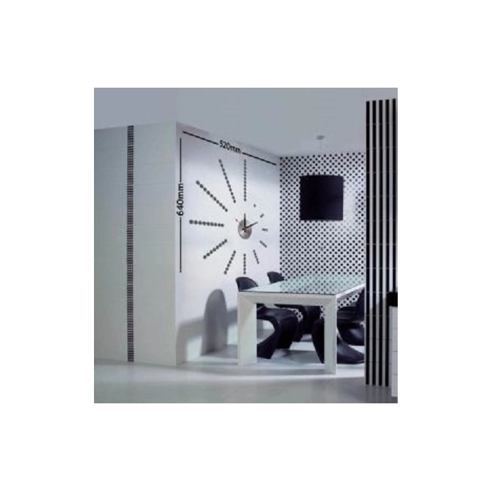 DIY Wall Clock with Sticker