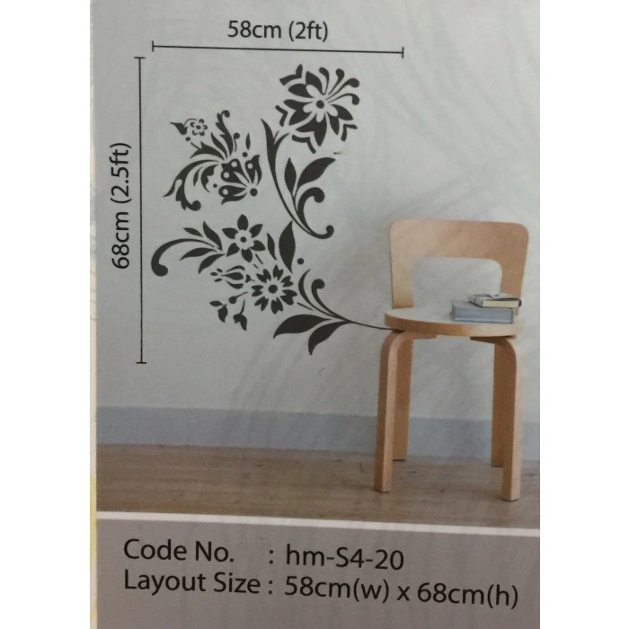 Grafika dekoracyjna na ścianę