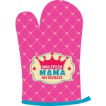 Apron + glove The best mother in the world PL