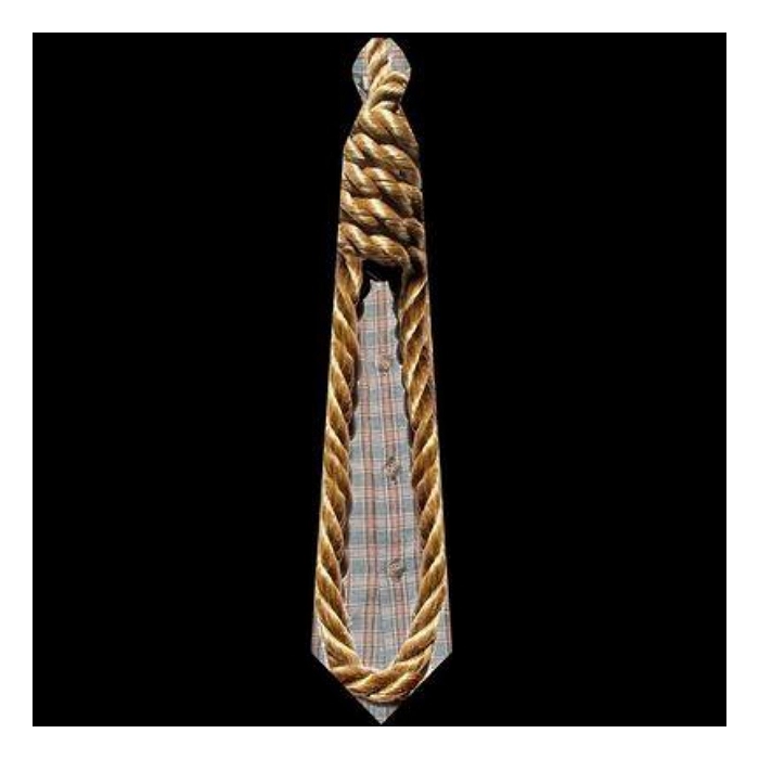 Hangman party tie