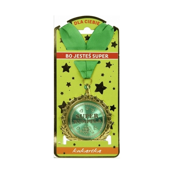 Goldmedaille (Metall) Super Buddy