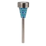 Solární mozaiková zahradní lampa LED - 3 kusy
