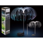 Solar-Gartenbrunnen mit farbigen LEDs