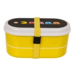 Pudełka na żywność lunchbox Pac-Man z łyżką i widelcem - produkt licencyjny
