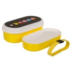 Pudełka na żywność lunchbox Pac-Man z łyżką i widelcem - produkt licencyjny