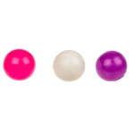 Reflection balls, glowing in the dark, 3 pcs.