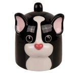 Inverted head mug - dog 12 x 14 cm