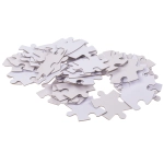 Puzzle in the shape of a heart to decorate