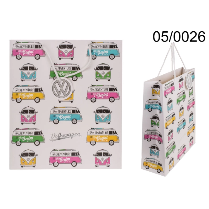 Gift bag VWT1 Bus Surf II 40x35 cm