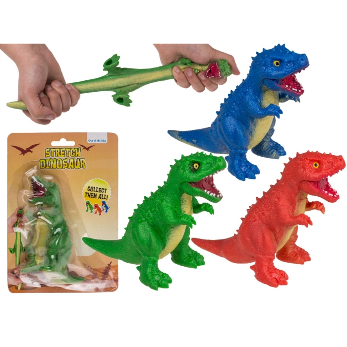 Anti-stress dinosaur for stretching