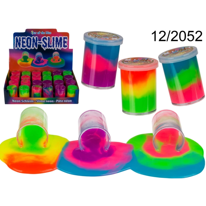 Tęczowa neonowa masa