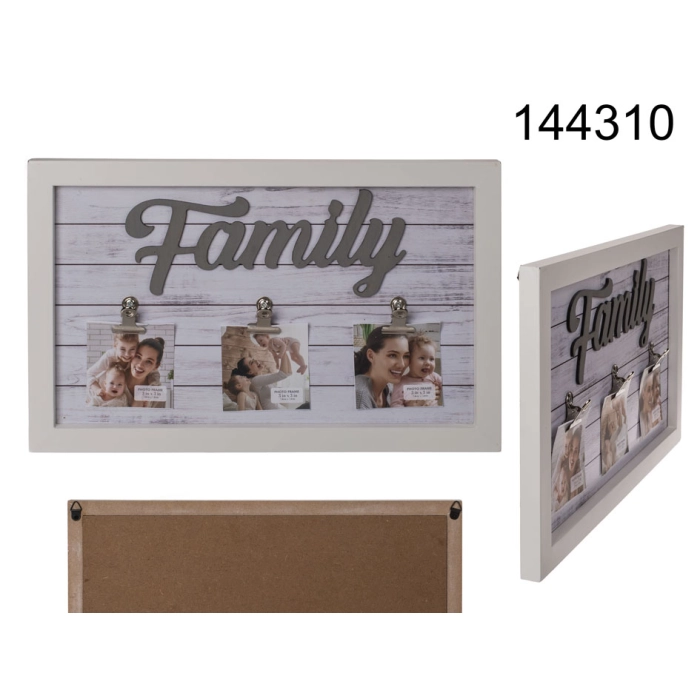 Ramka na zdjęcia family z klipsami