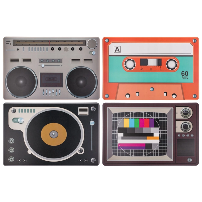 Podkładka na stół sprzęt hi-fi retro