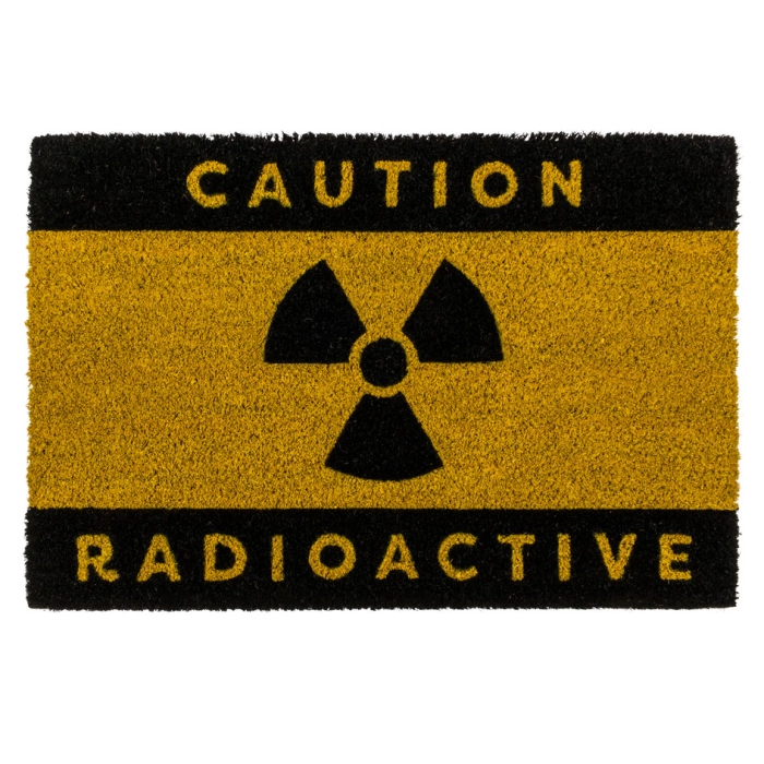 Wycieraczka Caution Radioactive