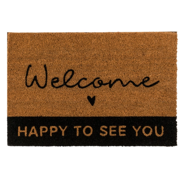 Wycieraczka Welcome- Happy to see you