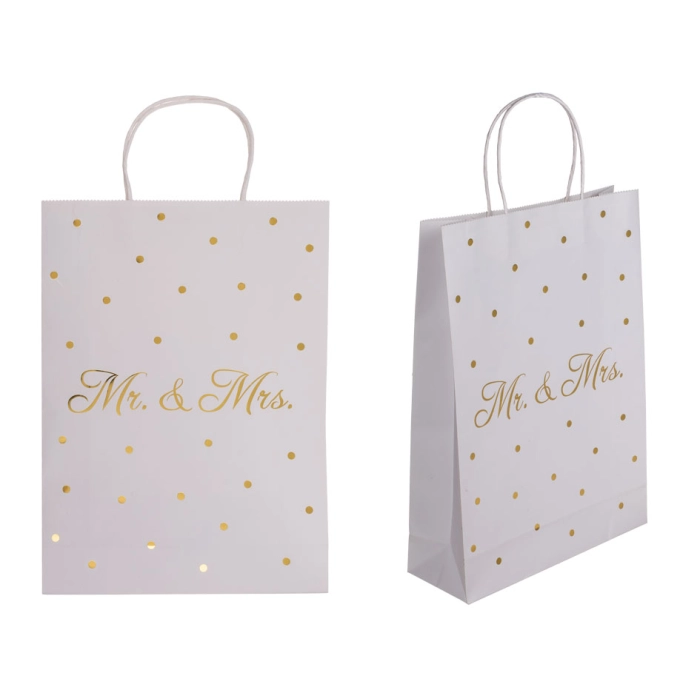 Torba prezentowa Mr & Mrs 25 x 8,5 x 34,5 cm