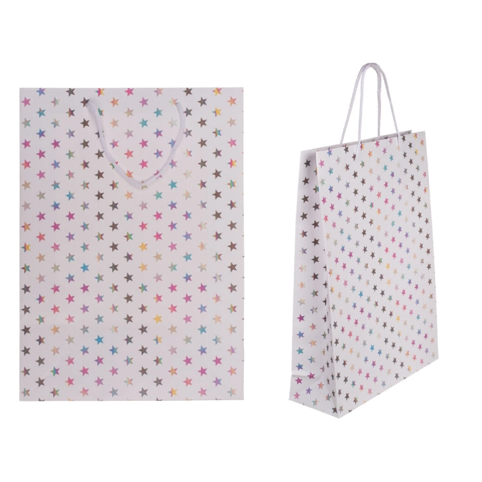 Torba prezentowa gwiazdki 25 x 8,5 x 34,5 cm