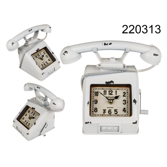Zegar retro telefon