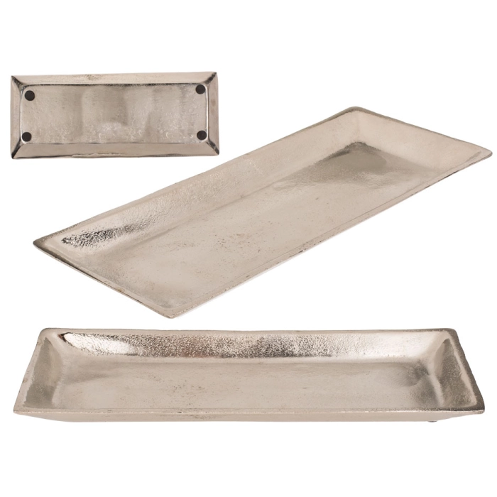 Metalowa taca ozdobna - 35 x 14 cm