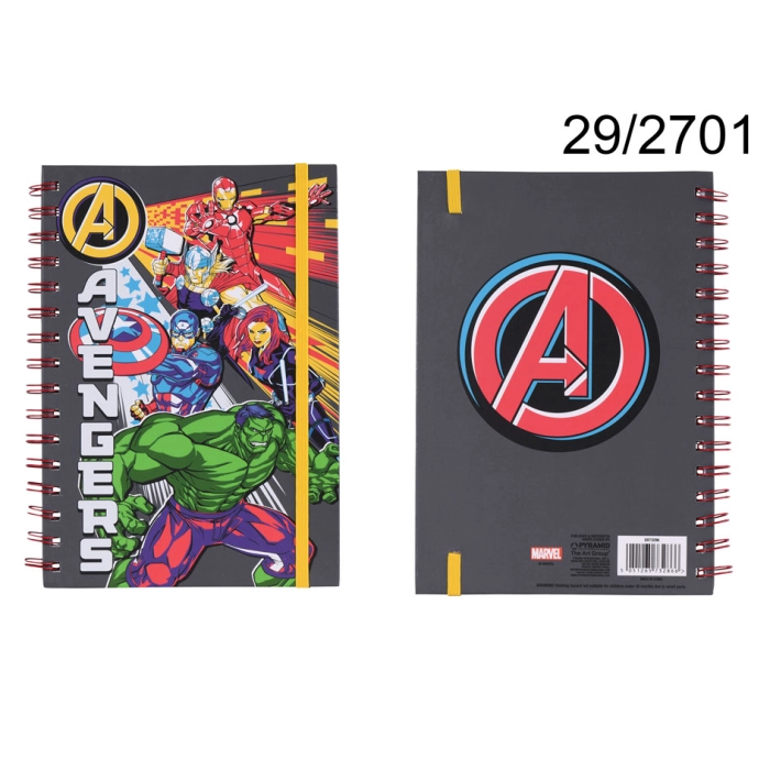 Notes spiralny Avengers Marvel'a- RABAT
