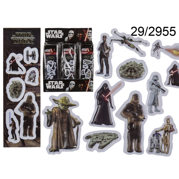 3D nálepky Star Wars