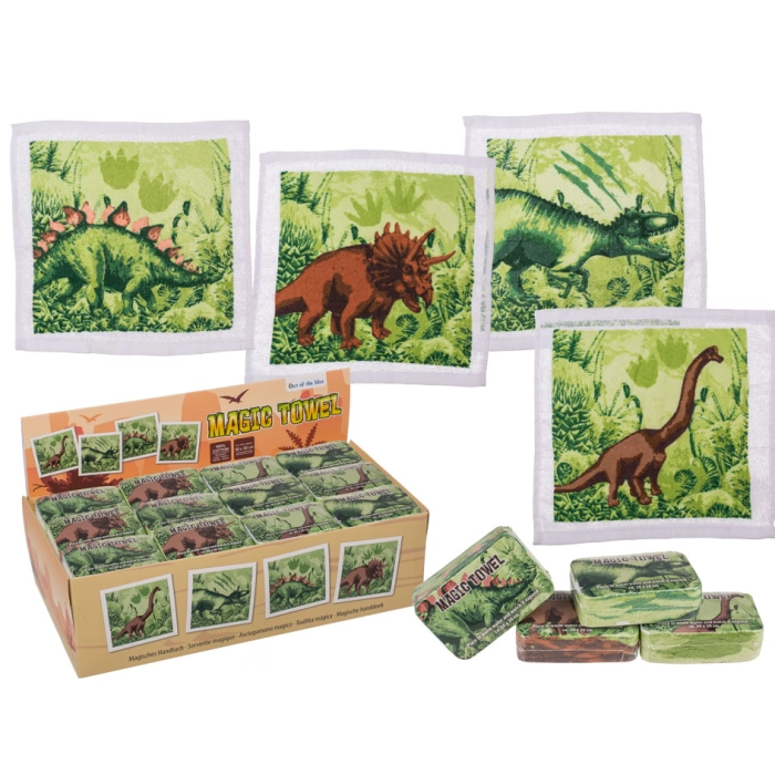 Magiczny ręczniczek - dinozaury