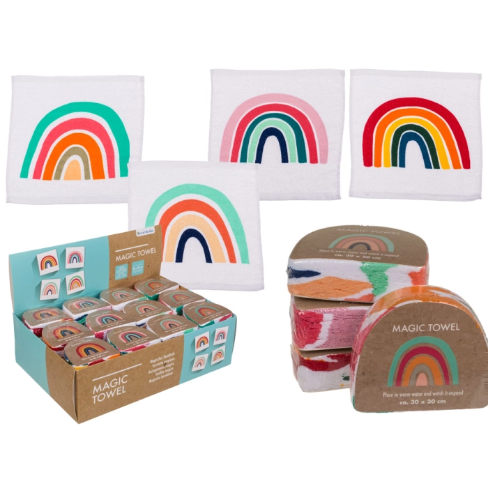 Magisches Handtuch - Regenbogen