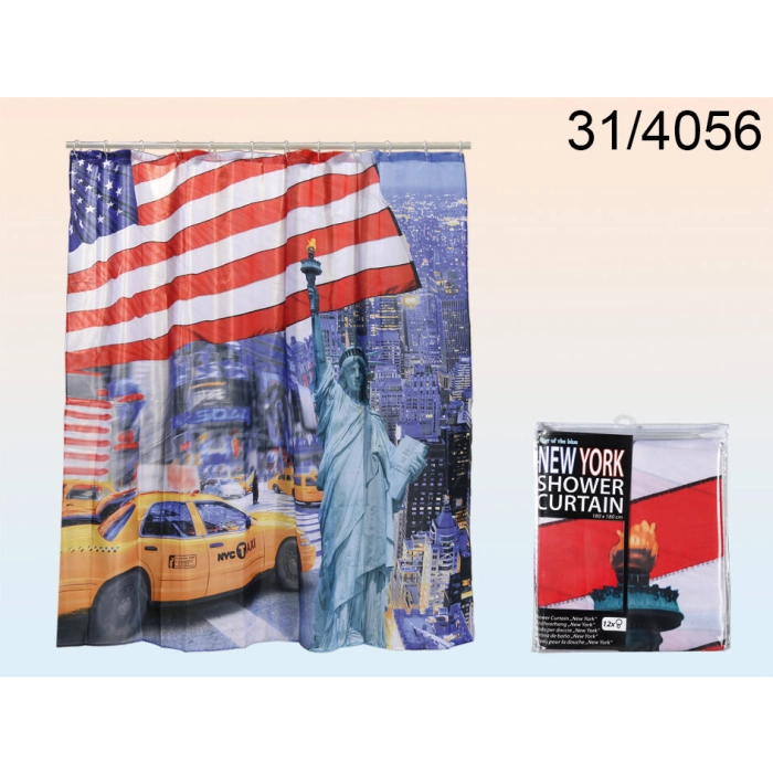 Zasłona prysznicowa New York