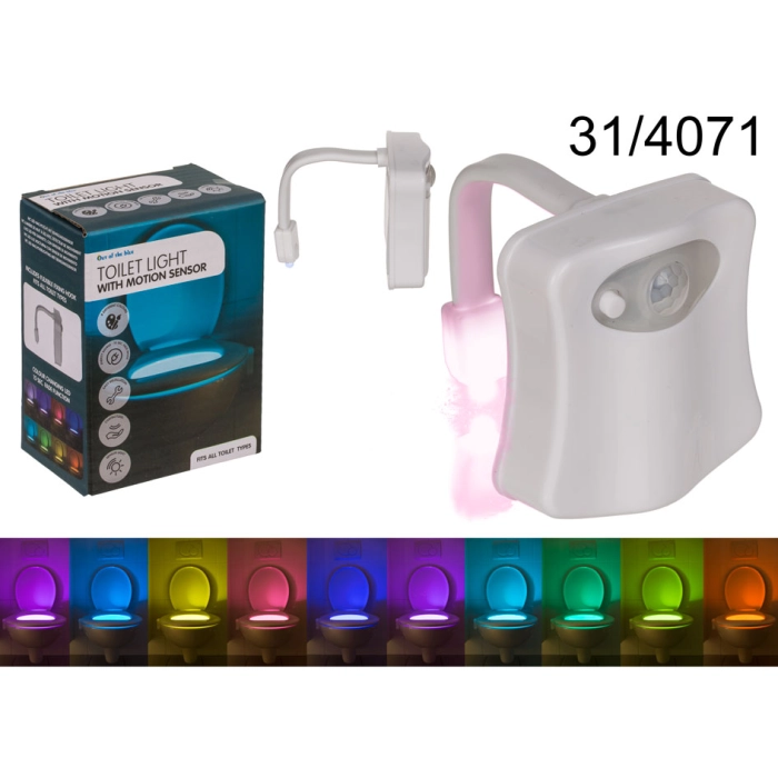 Lampka do WC LED z czujnikiem ruchu