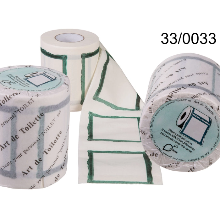Toaletný papier - DIY - rámik na obraz