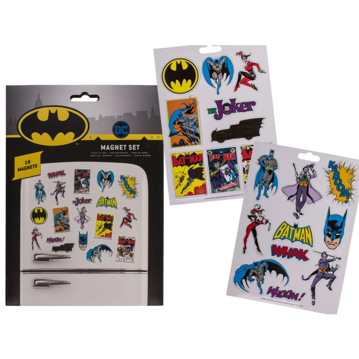 Batman magnets 19 pieces - licensed product