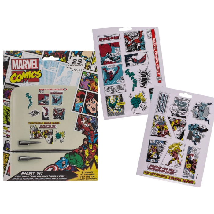 Marvel Heroes mágnesek 23 db - licences termék