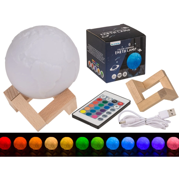 Farbwechselnde LED-Kugellampe