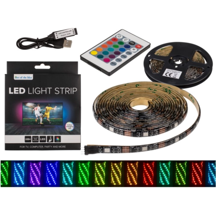 LED szalag változó színben 3m