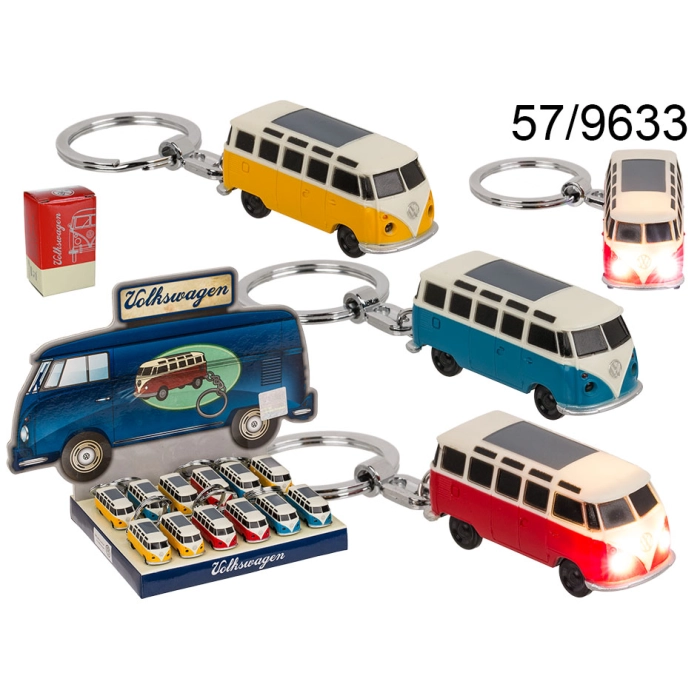 Breloczek Volkswagen T1 Bus z LED