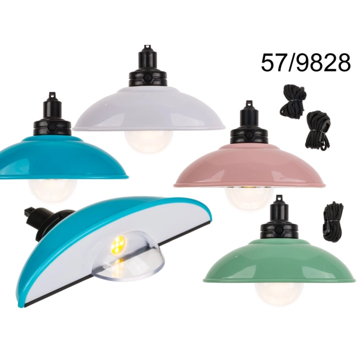 Lampa wisząca retro LED