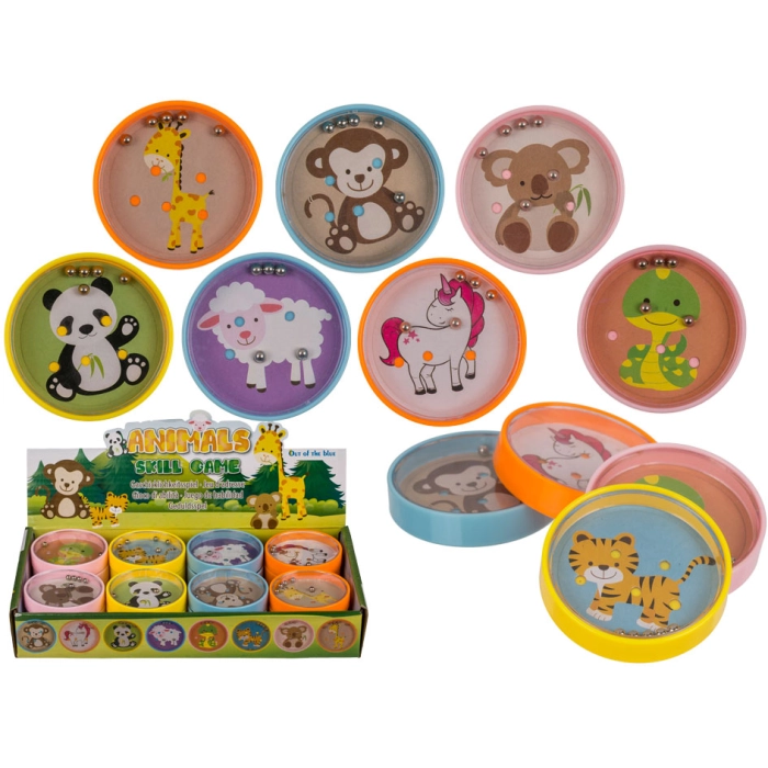 Arcade game with balls - animals