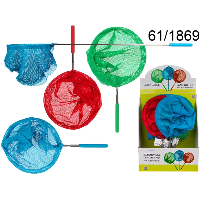 Landing Net with Rubber Handle Grip